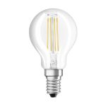 Ledvance Classic LED E14 Birne Fadenlampe Klar 3.4W 470lm - 927 Extra Warmweiß | Höchste Farbwiedergabe - Dimmbar - Ersatz für 40W
