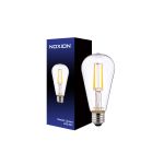 Noxion Lucent LED E27 Birne Fadenlampe Klar 4W 470lm - 827 Extra Warmweiß | Ersatz für 40W