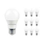 Mehrfachpackung 10x Noxion Lucent Classic LED E27 Birne Matt 4.9W 480lm - 827 Extra Warmweiß | Ersatz für 40W