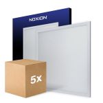 Mehrfachpackung 5x Noxion LED Panel Ecowhite V4.0 28W 3360lm CCT  |  620X620 UGR<23