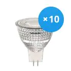 Mehrfachpackung 10x Noxion LED-Spot GU5.3 7.8W 840 36D 730lm | Kaltweiß - Ersatz für 50W