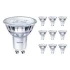 Mehrfachpackung 10x Philips Corepro LED Spot GU10 PAR16 4W 345lm 36D - 830 Warmweiß | Ersatz für 50W